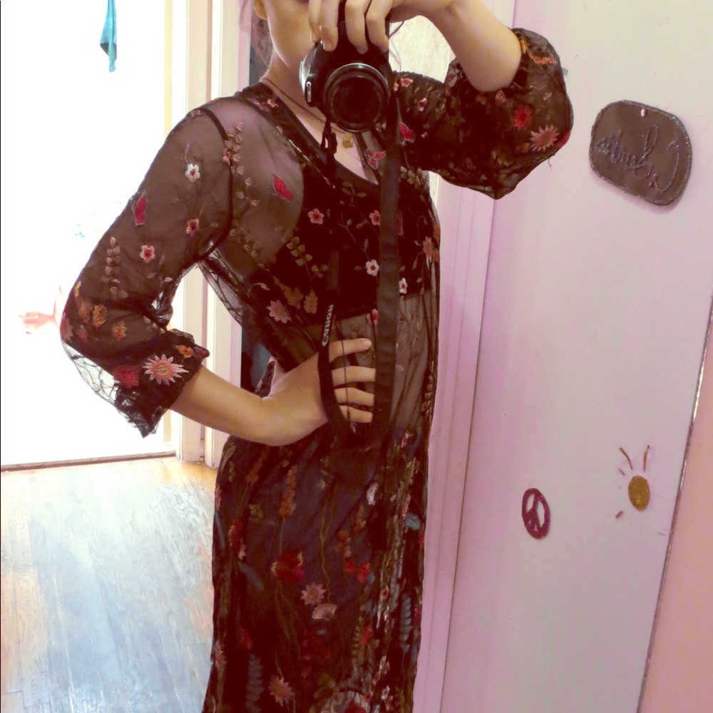 Chic transparent blouse/dress.